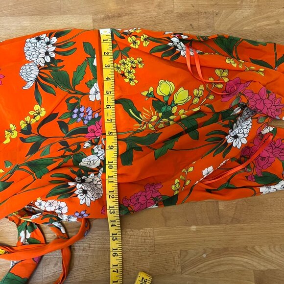 Karen Millen Vintage Silk Romper (S) - Picture 9 of 11